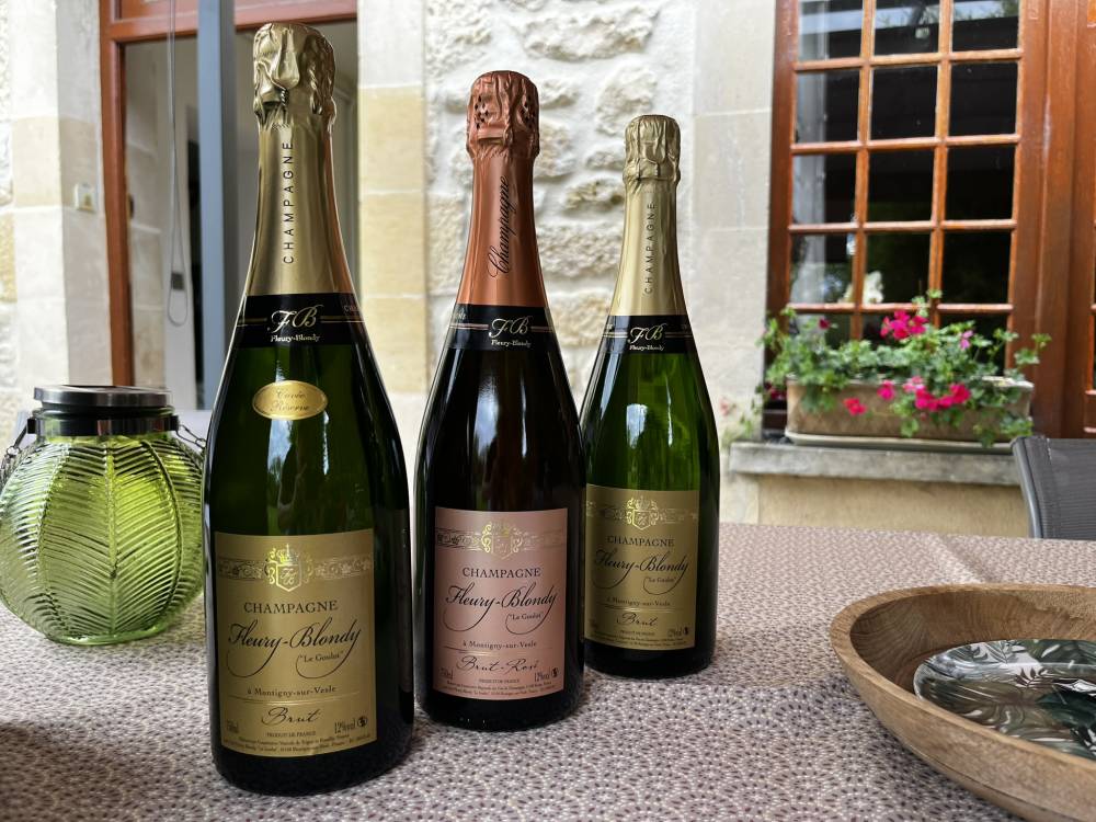 Petit producteur champagne à Reims